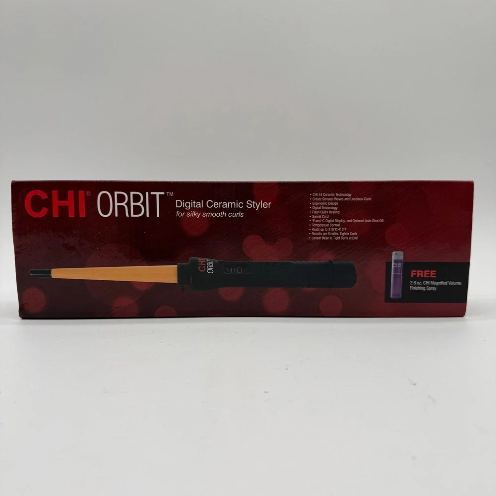CHI Orbit Digital Ceramic Styler Curling Wand GF5082 3/4